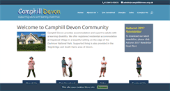 Desktop Screenshot of camphilldevon.org.uk